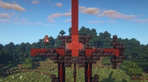 Minecraft | ? How to build a Nether Sword Portal