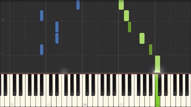 Tales from the Vienna Woods - Johann Strauss II [Piano Tutorial] (Synthesia) смотреть онлайн
