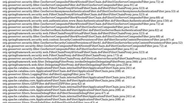 GIS: geoserver error - after running fine for 3 months - what could have happended? (3 Solutions!!) смотреть онлайн