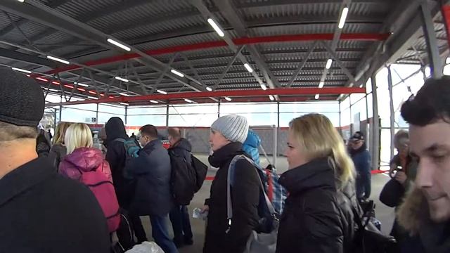 Экономия на аэроэкспрессе ...летим в Крым (7 марта 2017) смотреть онлайн