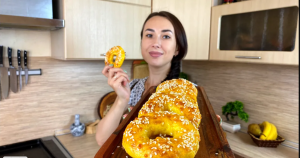 ВКУСНЯШКИ из ТВОРОГА на скорую руку! Творожно-Сырные колечки. Вкусно,просто и быстро