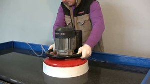 Машина для шлифовки и полировки каменных полов