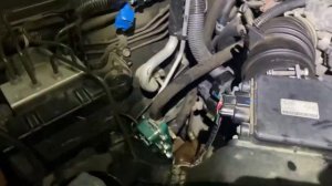 Установка подогревателя 220V Митсубиши Паджеро Спорт 3.0