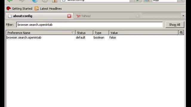 Make Firefox Open Searches In A New Tab