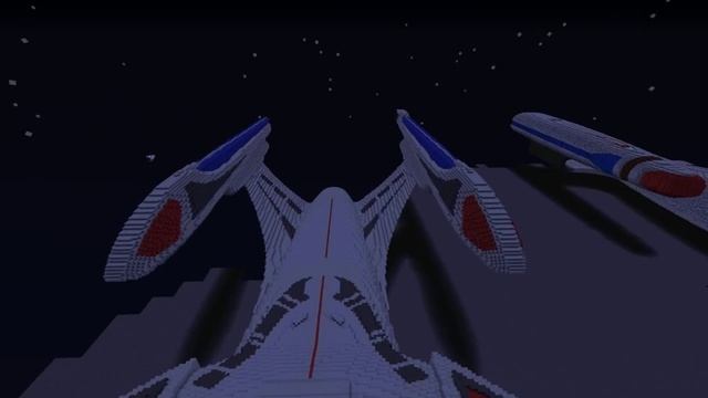 Star Trek: Minecraft with very far render distance via Optifine S_D смотреть онлайн
