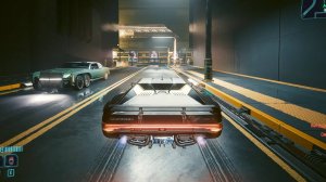 Киберпанк2077 ночные покатушки на крутых тачках!