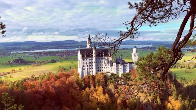 ЗАМОК НОЙШВАНШТАЙН Карантин, Бавария, жизнь в Германии смотреть онлайн