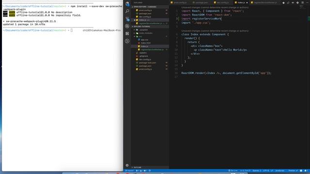 How To Cache A React App Bundled With Webpack For Offline Use смотреть онлайн