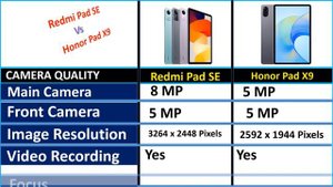 xiaomi redmi pad SE vs Honor pad X9