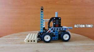 Forklift - a Lego Technic 42133 Telehandler alternate build