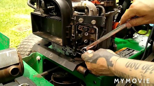 kawasaki fh451v valve adjustment смотреть онлайн