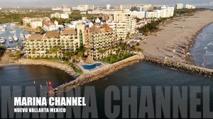 Stunning Aerial Tour: Marina in Nuevo Vallarta, Mexico!