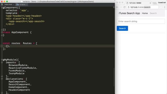 EP 12.2 - Angular / Routing / Route Configuration смотреть онлайн