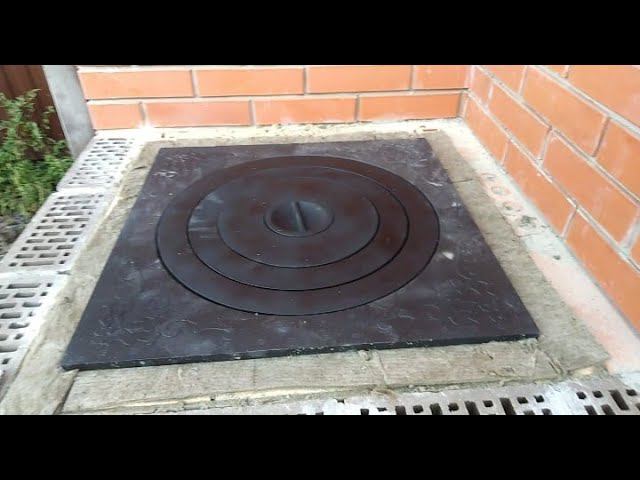 Как вставить чугунную плиту в печь под казан смотреть онлайн