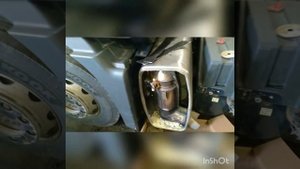 Удаление катализатора MAN TGS видео урок