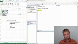 Excel VBA Worksheet Basics