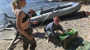 Карелия,оз Сегозеро оз Сандал  Отдых с семьёй Часть 1