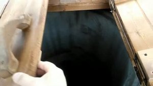 Домик на колодец из бруса