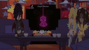 //Реакция "Друзья ангелов" на Раф как на "Глюкоzу" (клипы)//gacha reaction//1/1//