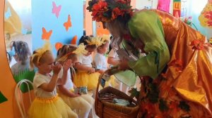 Осень дарит угощения в младшей группе