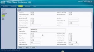 Настройка VOIP-адаптера Cisco SPA112