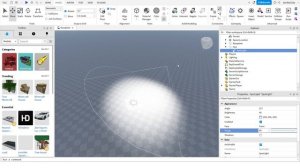 Как сделать свет в Roblox Studio