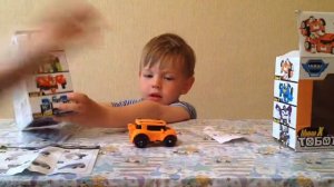 Тоботы Роботы-машинки Собираем Тоботов Мультики для мальчиков Tobot Transformers For boy