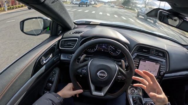 2023 Nissan Maxima SR - POV Test Drive | 0-60 смотреть онлайн