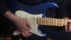 Fender American Performer Stratocaster Satin Lake Placid Blue