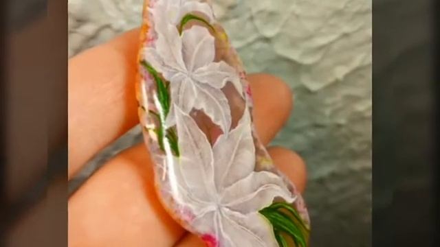 Как это делаю я или лаковая миниатюра на камне - поэтапный процесс смотреть онлайн