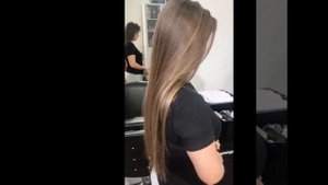Сложное окрашивание.Блики на волосах