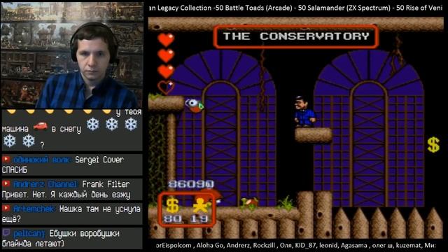 Addams Family (Sega) Прохождение | Игра (Sega, 16 Bit, Ретро)