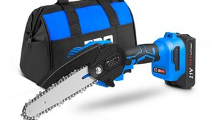 Цепная аккумуляторная пила PROSTORMER PRO PSBS2102 Cordless chain saw