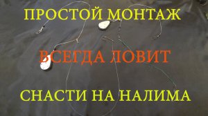 3 ВИДА МОНТАЖА оснастки на налима, которые ВСЕГДА ЛОВЯТ!