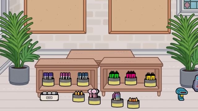 Магазин товаров для учебы / Обустройство / Тока Бока / Toca Life World смотреть онлайн