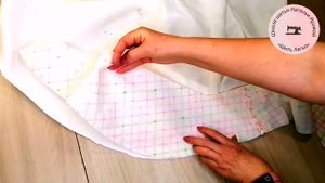 Обработка отлетного края шалевого воротника