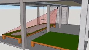 VLT Laser - лазерный проектор для разметки натяжных потолков. Разметка лазером рулонных материалов.