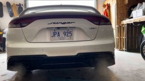 2022 Kia stinger MBRP catback exhaust (( active valve system))