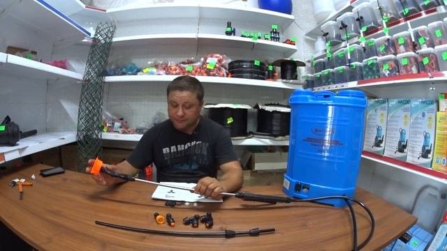 Электрический опрыскиватель Умница ОЭМР 16