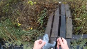 Ловля ротана на зимнюю удочку по открытой воде.mp4