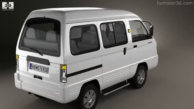 Daewoo Damas 2012 by 3D model store Humster3D.com