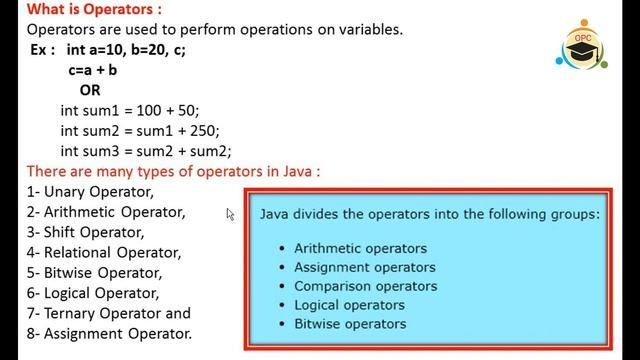 11 - Java operator in hindi part 1 | смотреть онлайн