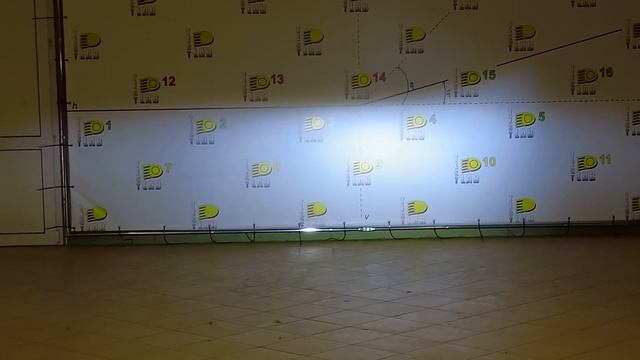 LED лампы H1 в ближнем свете. Какой мощности будет достаточно. смотреть онлайн