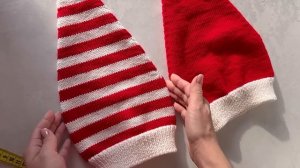 Мастер-класс НОВОГОДНЯЯ шапка спицами! Расчет на все размеры!