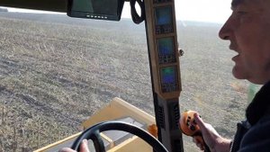 Комбайн John Deere 9760 STS. Робочий процес