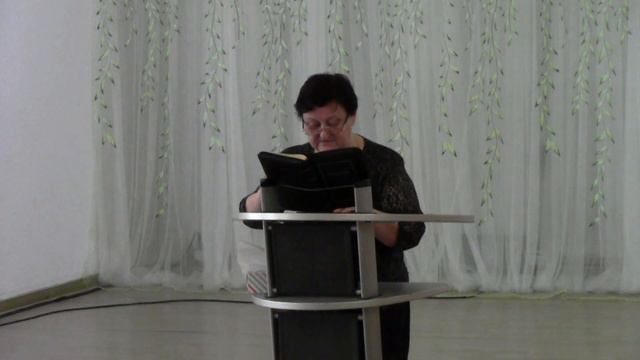 Как правильно воспринимать и относиться к своему пастору - 2. п. Эрна Топорова. 11.03.2018 смотреть онлайн