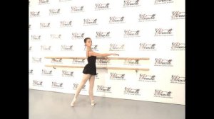 "PIROUETTE" 03.07.01 Battement tendu в маленьких и больших позах