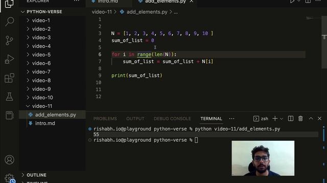 How to program using Python 011 - Lists in Python