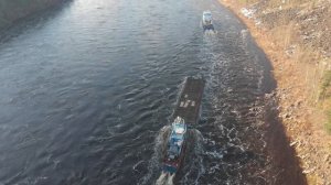 Подкаменная Тунгуска. Весенний завоз 2020. Большой порог и конечный пункт выше п.Байкит
