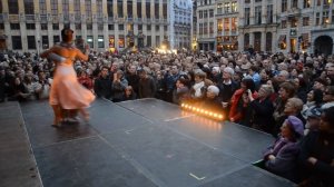 BTF 2014 Grand Place ROXANA SUAREZ & SEBASTIAN ACHAVAL with Solo Tango Orquesta